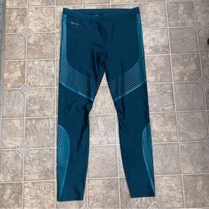 Nike XXL DriFit Active Leggings Blue | Gym, Fitness, Exercise